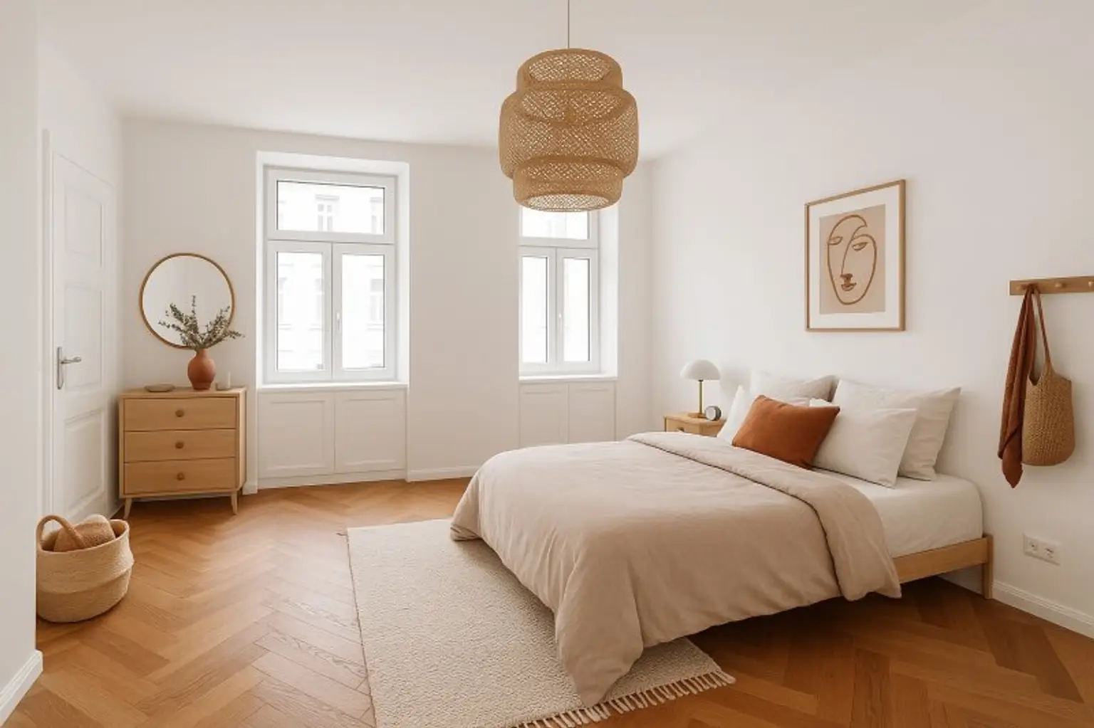 Traumhafter Altbau-Erstbezug im 2.Liftstock! Perfekte Raumaufteilung!