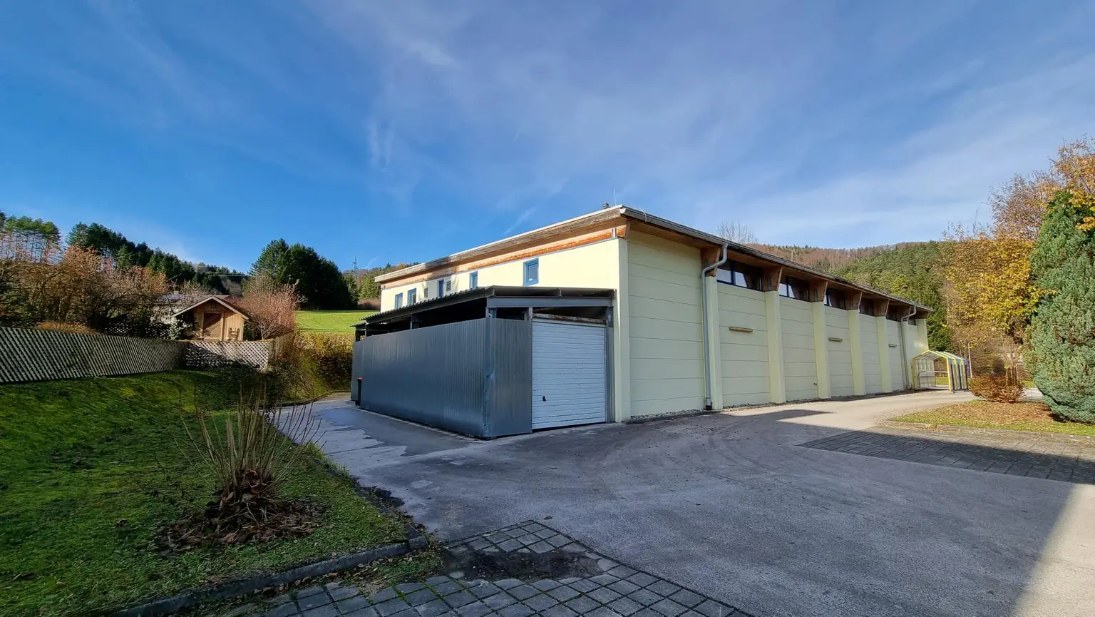 Außenansicht Müllraum