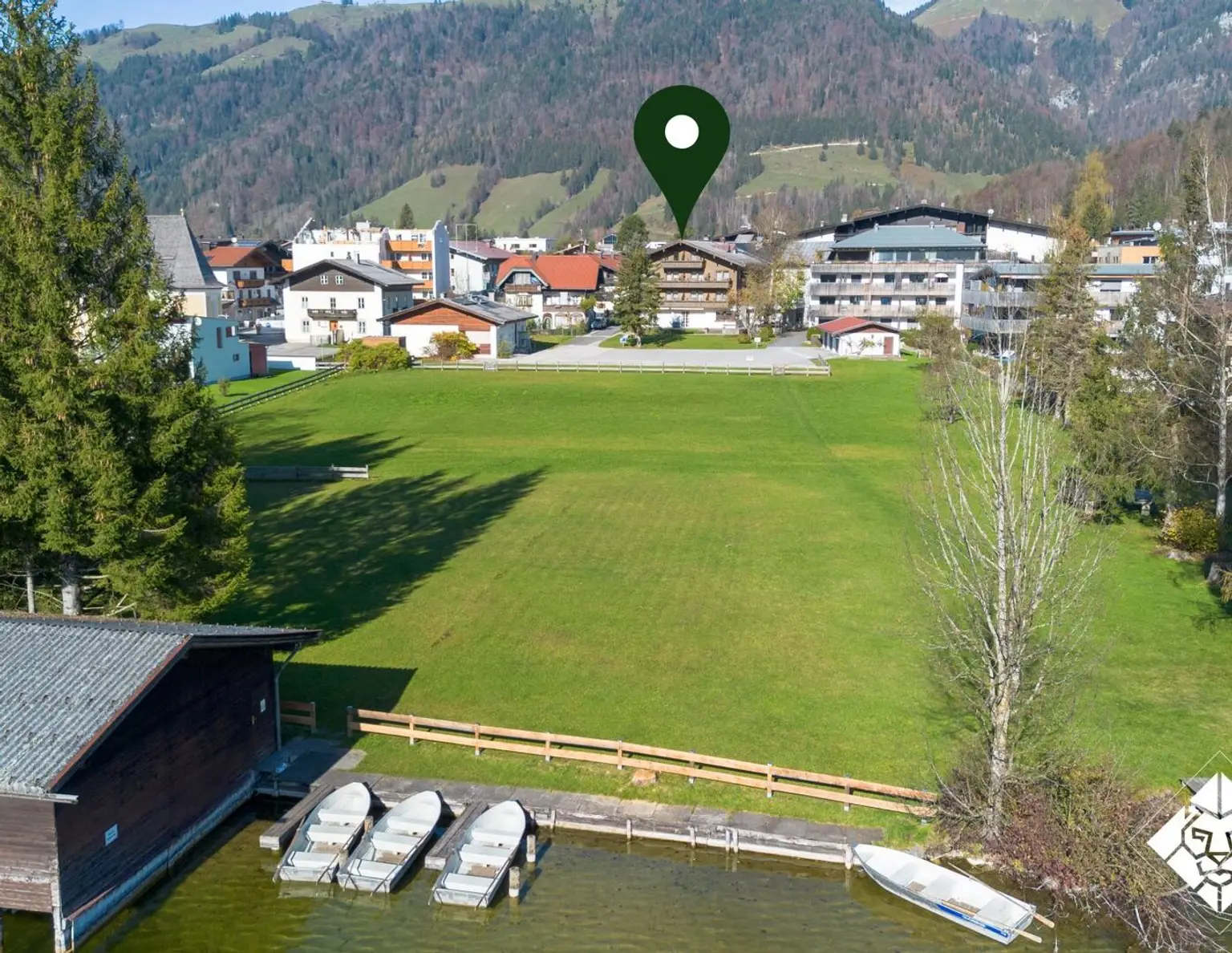 EXKLUSIVES SEEGRUNDSTÜCK FÜR TOURISTISCHE ENTWICKLUNG AM WALCHSEE TIROL