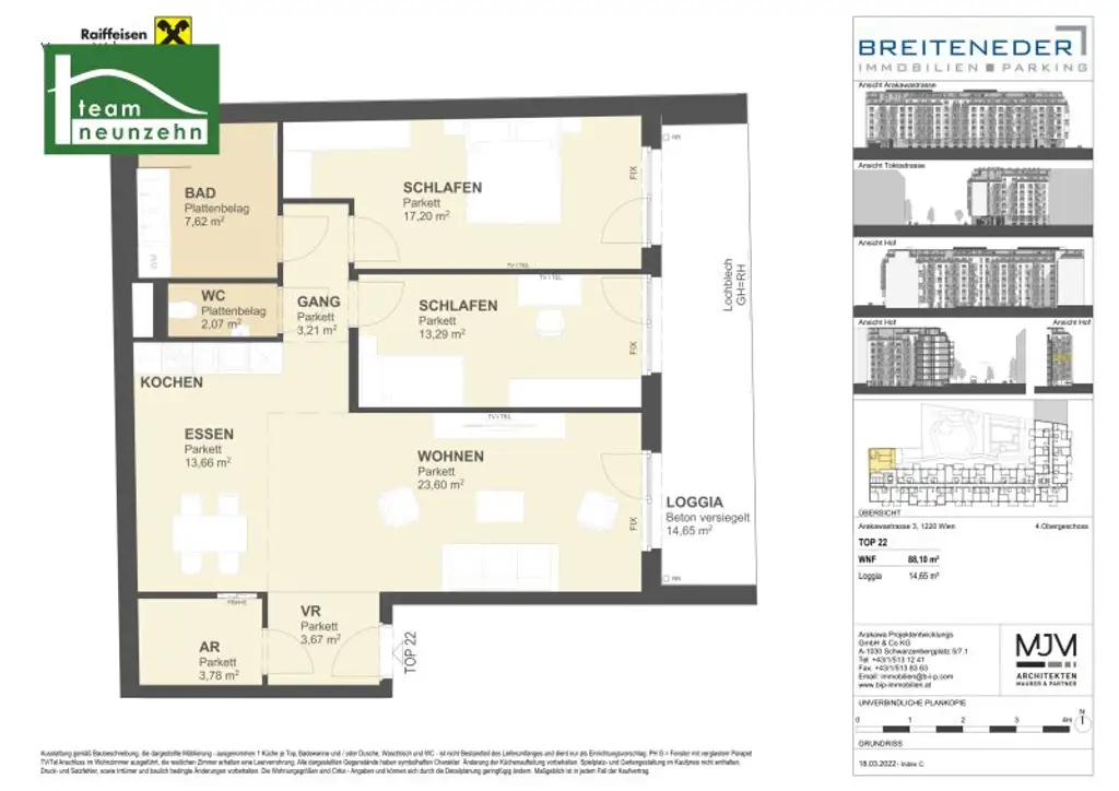 3-Zimmer-Anlegerwohnung – Toplage - Provisionsfrei