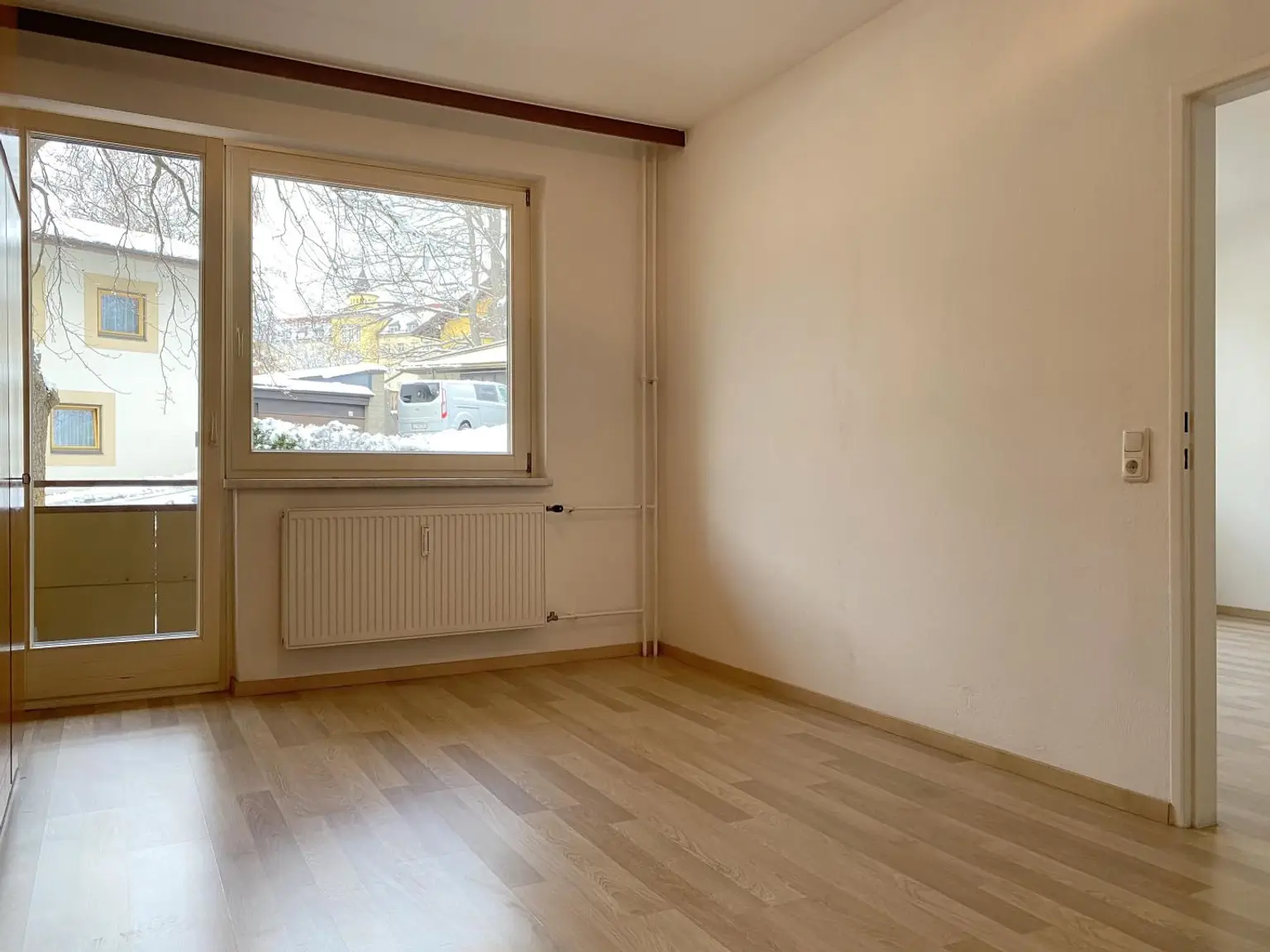Schlafzimmer 1 mit Loggia