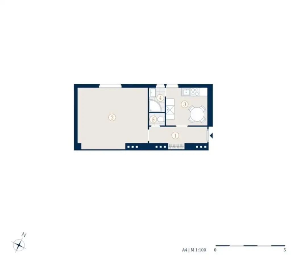 Charmante Garconniere, Nähe Meiselmarkt