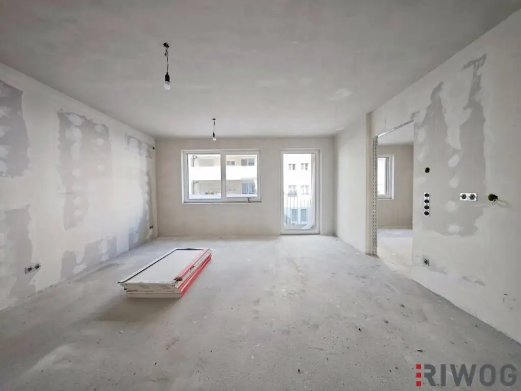 Erstbezug nach Errichtung | für Anleger oder Eigennutzer | 2 Zimmerwohnung mit Loggia | Luftwärmepumpe | optionaler Tiefgaragenplatz