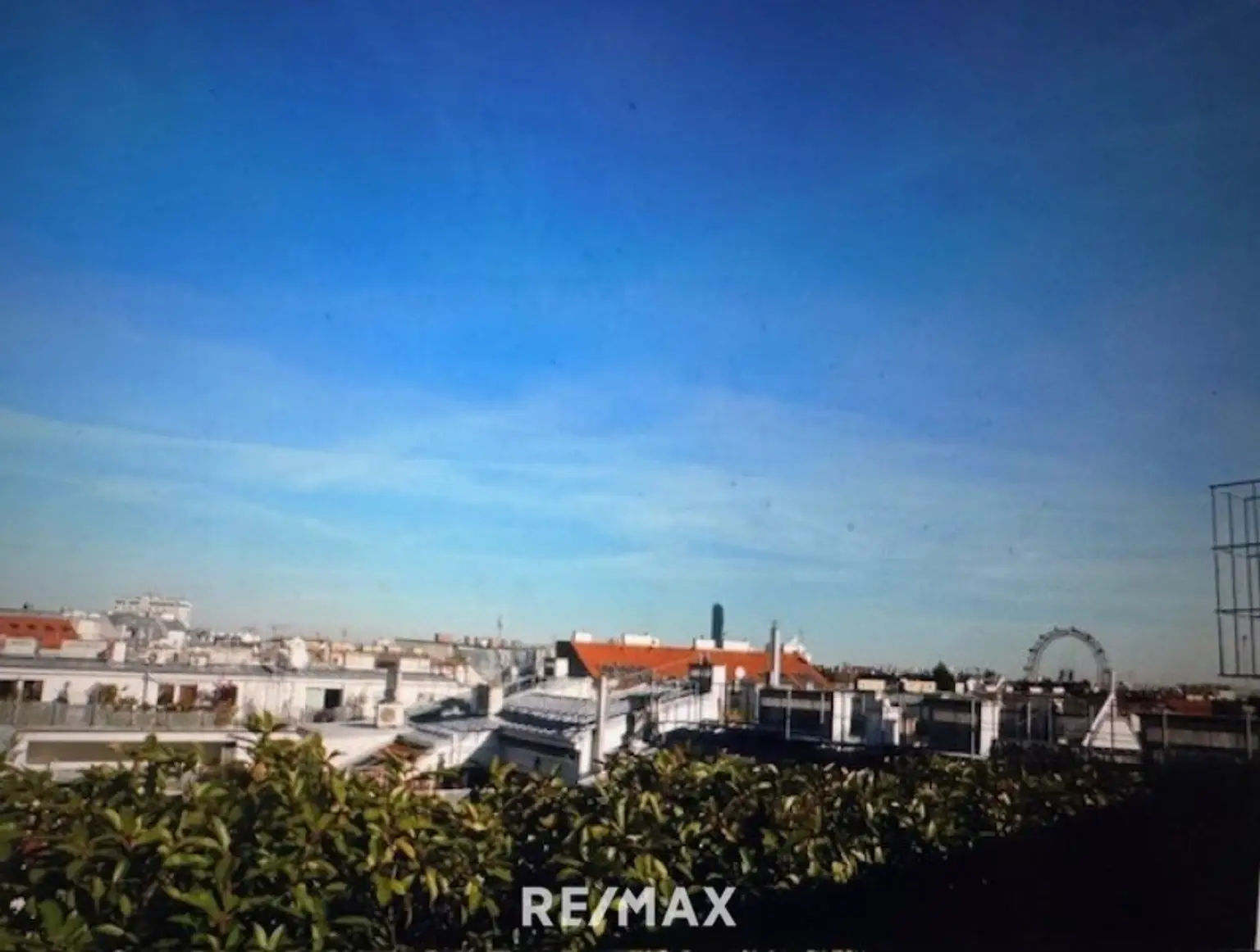 City Blick Terrasse 2 und auf Wiener Riesenrad