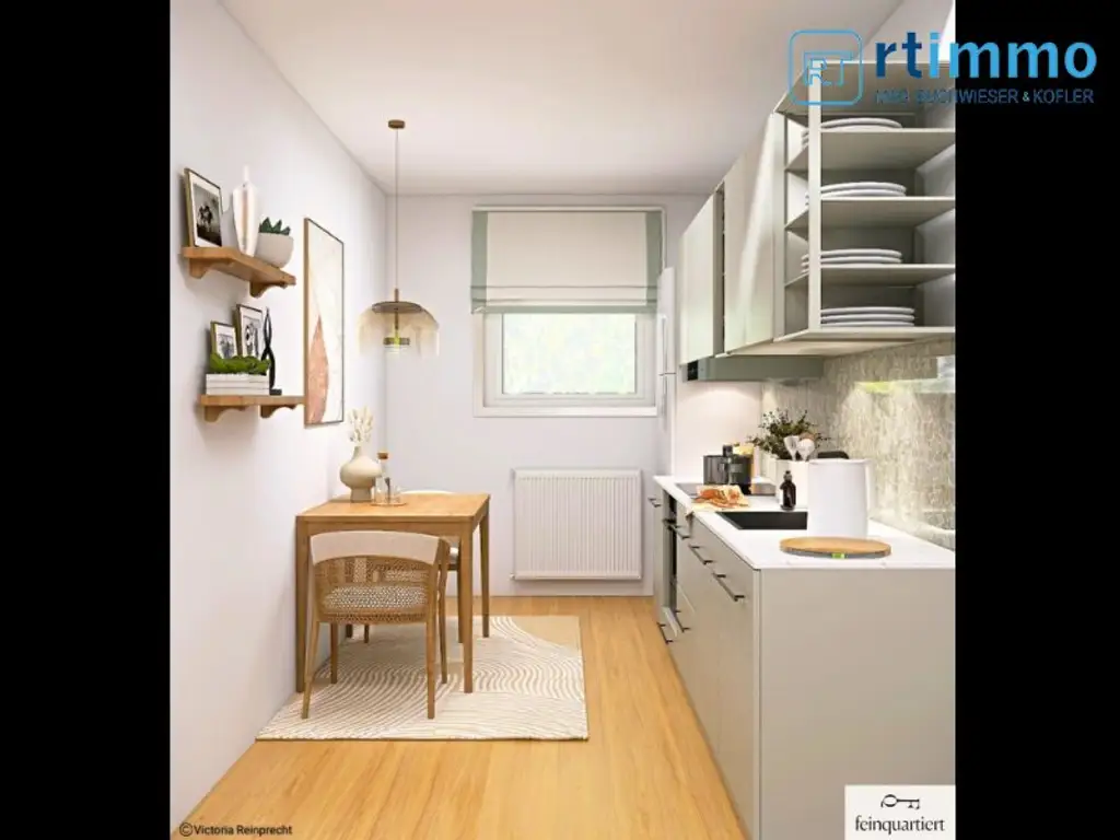 RUHIGER DREI-ZIMMER TRAUM ZUM SELBER GESTALTEN