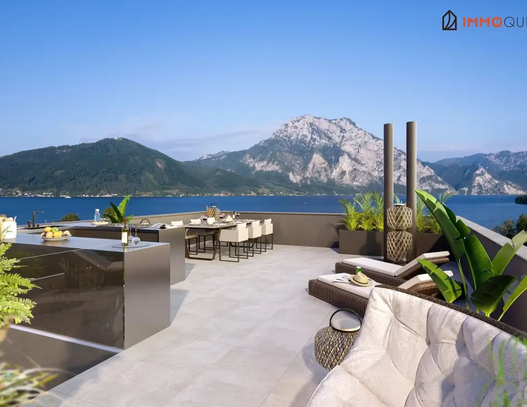 Historisches Wohngebäude mit einzigartigem Penthouse und unvergleichbaren Seeblick in Altmünster am Traunsee