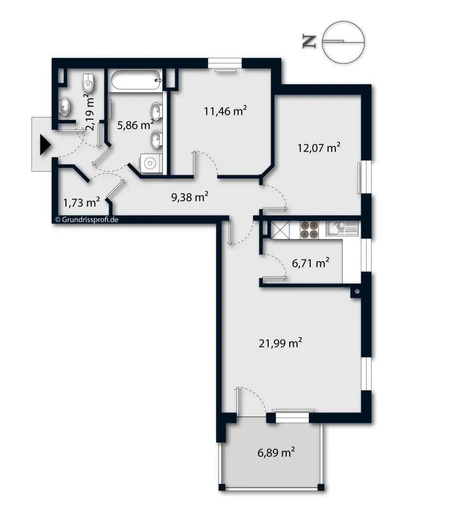 Grundrissplan