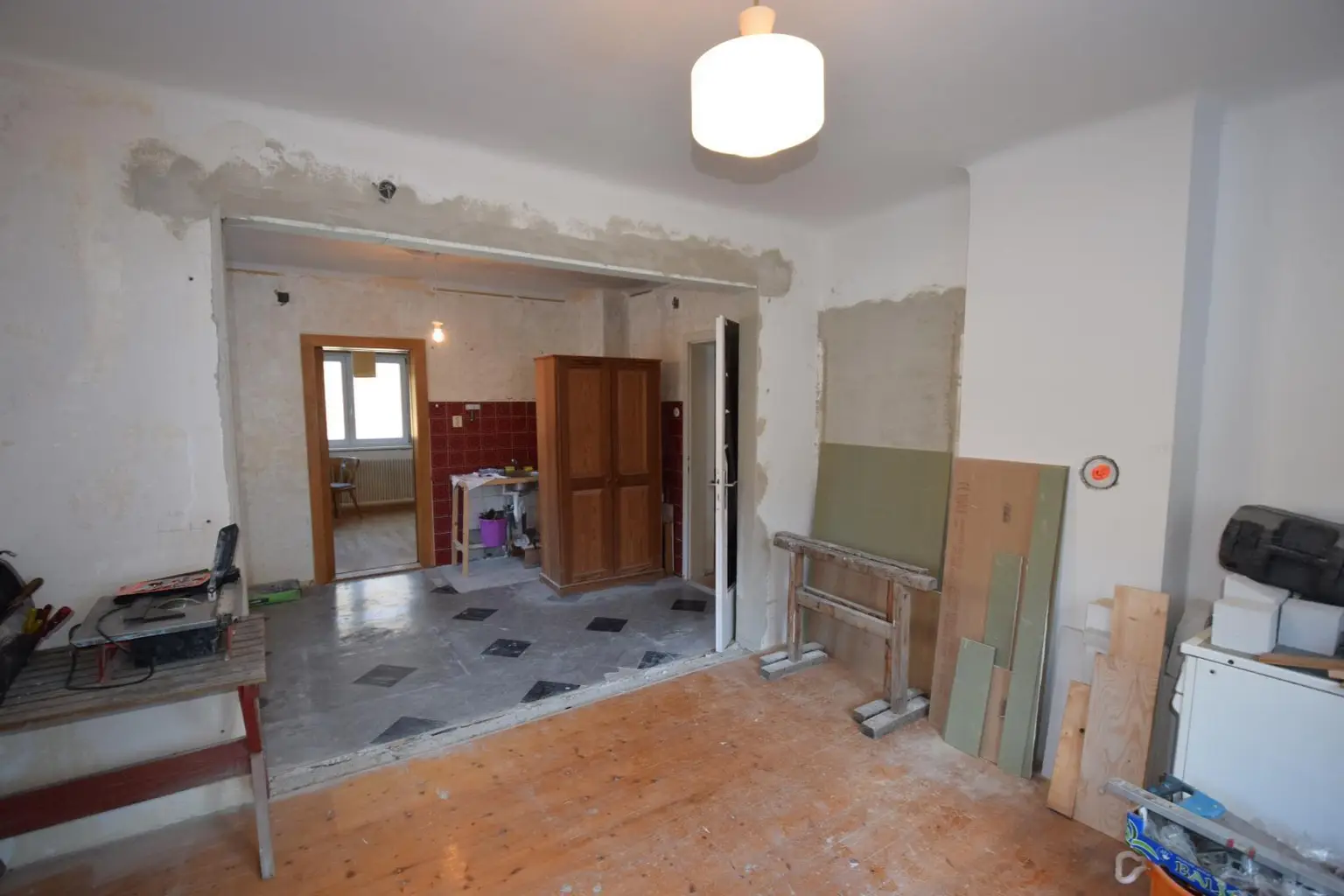 Wohnzimmer Küche OG