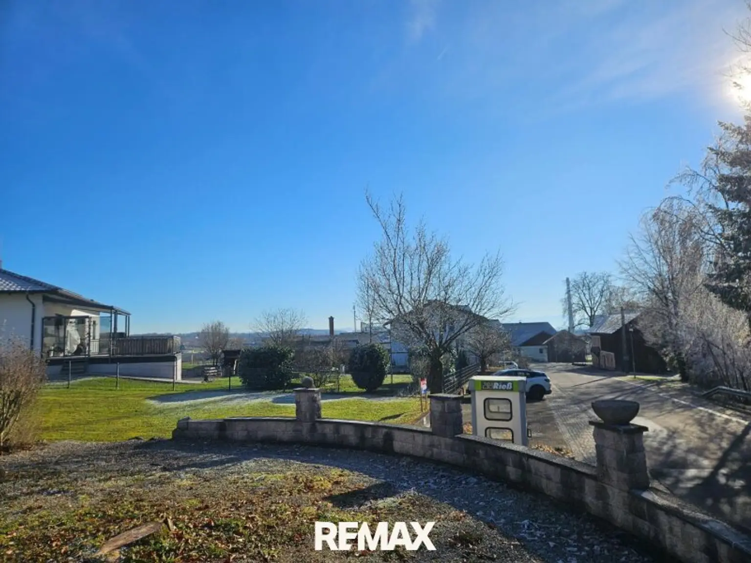 Blickrichtung Süden und Berge