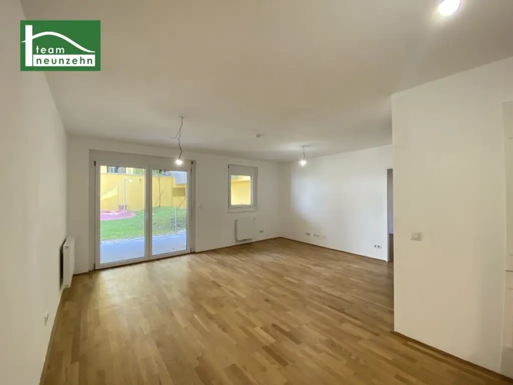 LEO 131 - 2-Zimmer Gartenwohnung im Niedrigenergiehaus mit Anbindung nach Floridsdorf!