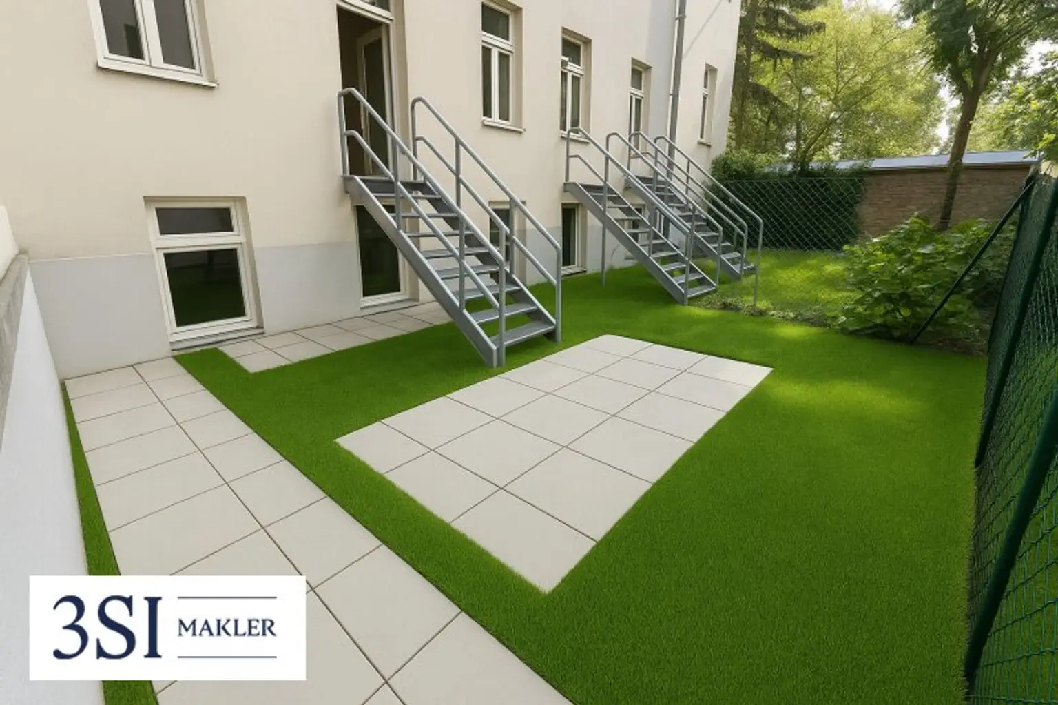 Elegante 2-Zimmer-Wohnung mit Eigengarten - in Top-Lage des 3. Bezirks