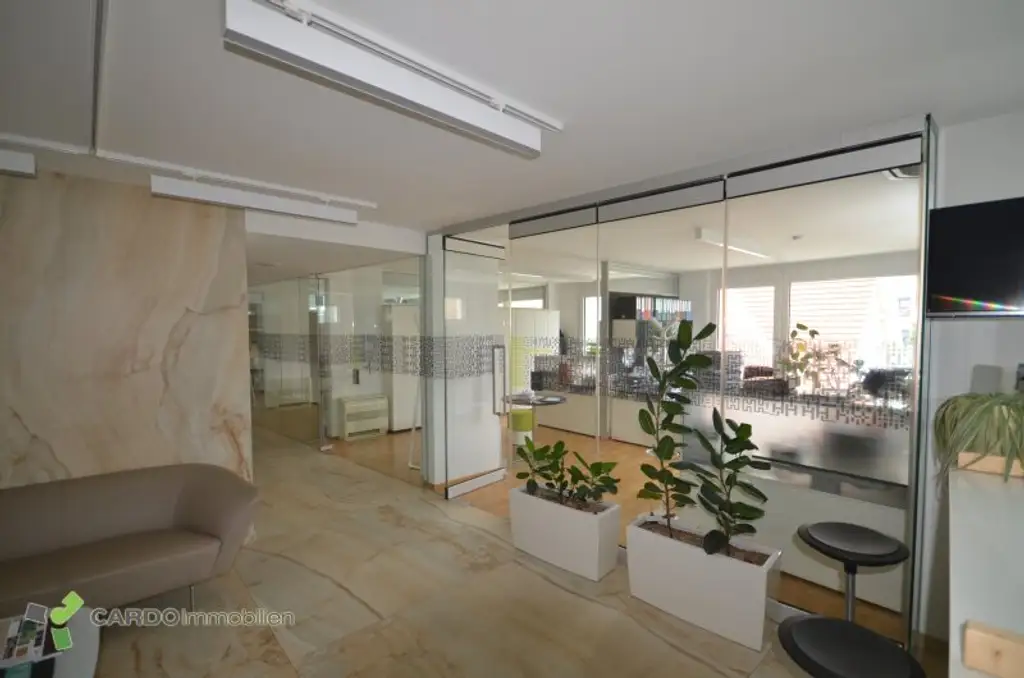 Moderne, flexibel gestaltbare Büroflächen vis-à-vis UNO City  ca. 289 m², Terrasse & Loggien