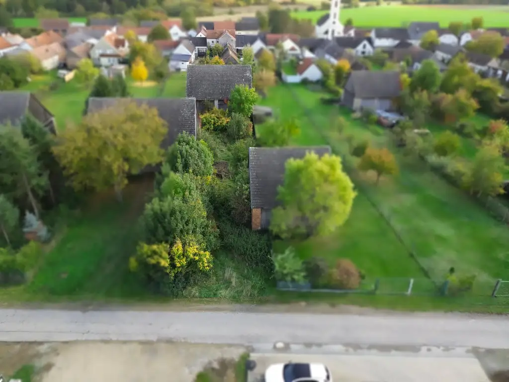 Einfamilienhaus mit großem Grundstück und Nebengebäuden