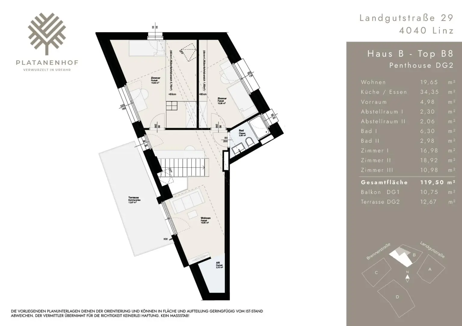 Neubau am Auberg: 5-Zimmer-Penthouse zum Erstbezug