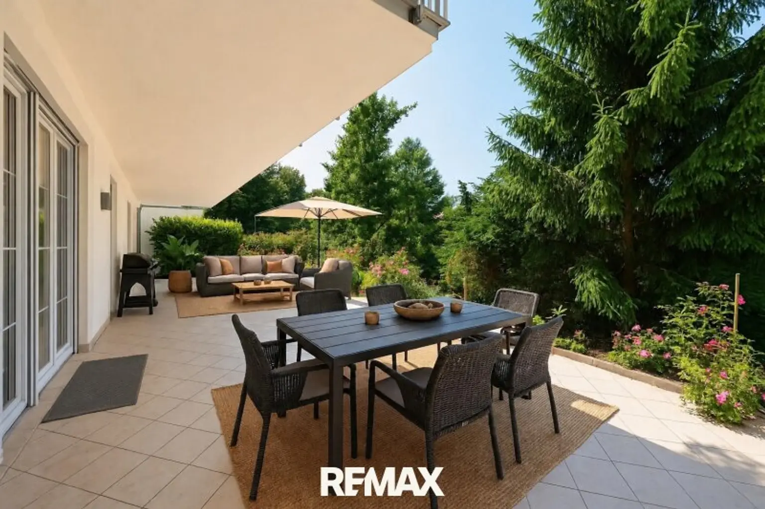 Einrichtungsbeispiel Terrasse
