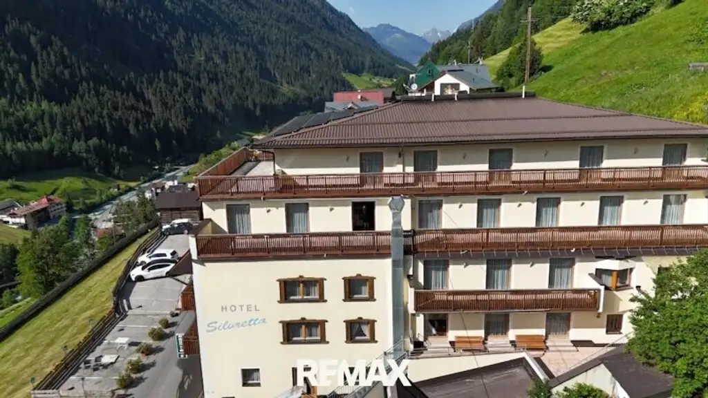 Hotel Silvretta Kappl – Exklusives Hotelinvestment in unmittelbarer Nähe zur Talabfahrt der Diasbahn!