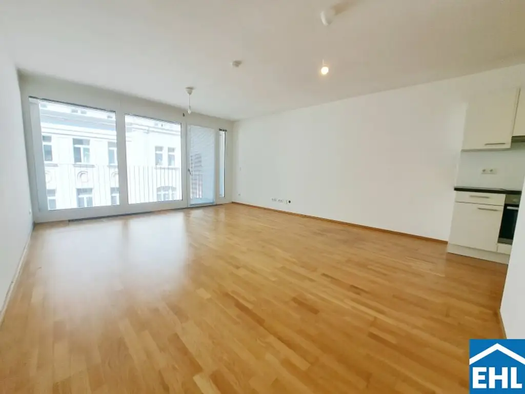 2-Zimmerwohnung mit Loggia Richtung Latschkagasse