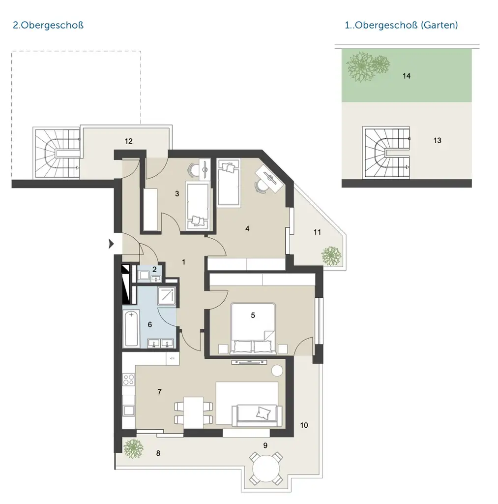 4-Zimmerwohnung mit perfektem Grundriss - provisionsfrei