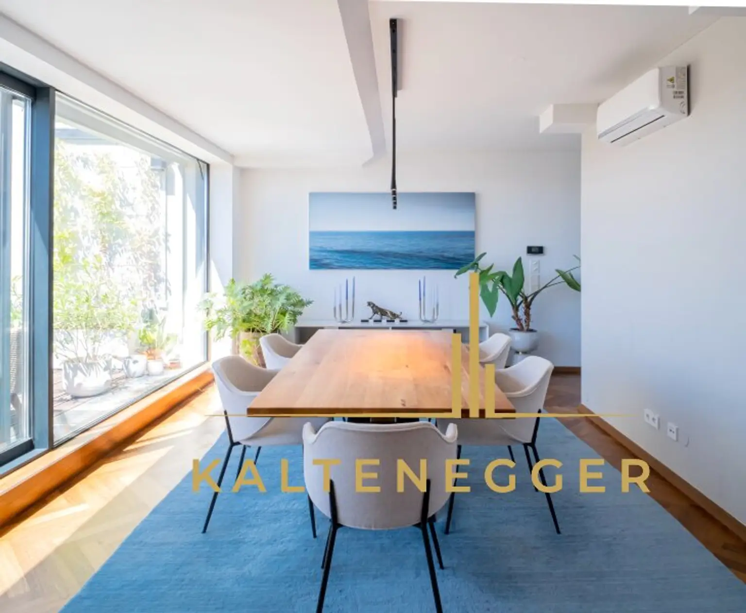 Essplatz vor der Küche mit Ausgang auf die Terrasse, Wohnküche ca. 33,30 m²