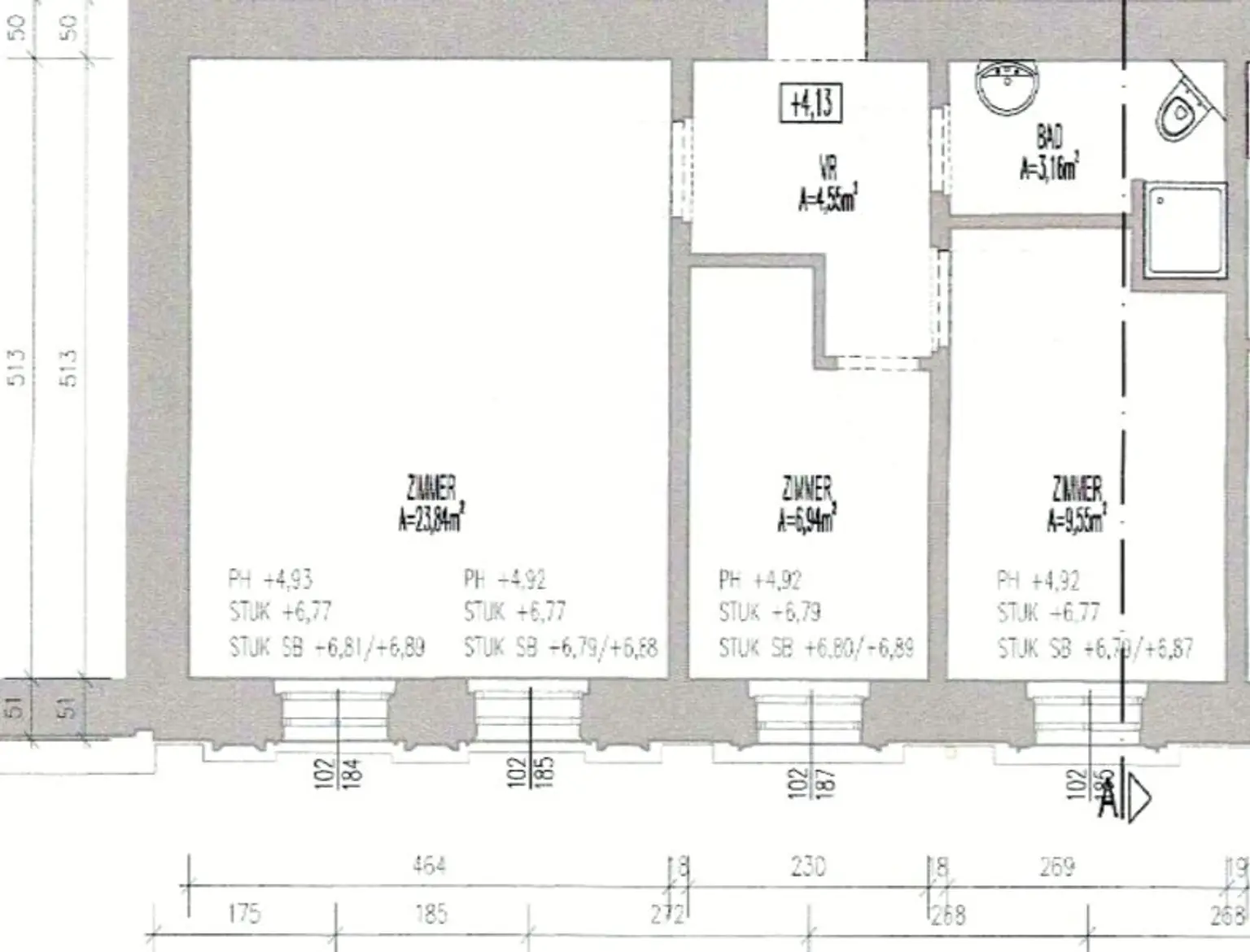 Charmanter Altbauflair trifft moderne Sanierung – 3-Zimmer-Wohnung in der Schillerstraße