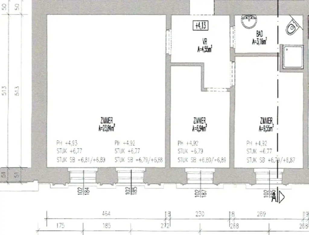 Charmanter Altbauflair trifft moderne Sanierung – 3-Zimmer-Wohnung in der Schillerstraße