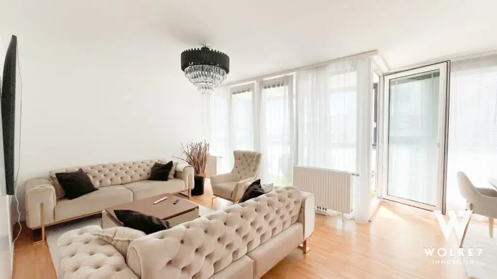 Exklusives Wohnen im Monte Verde Tower mit Loggia, Dachpool & Concierge-Service I I 3-Zimmer-Neubau I Nähe Wienerberg