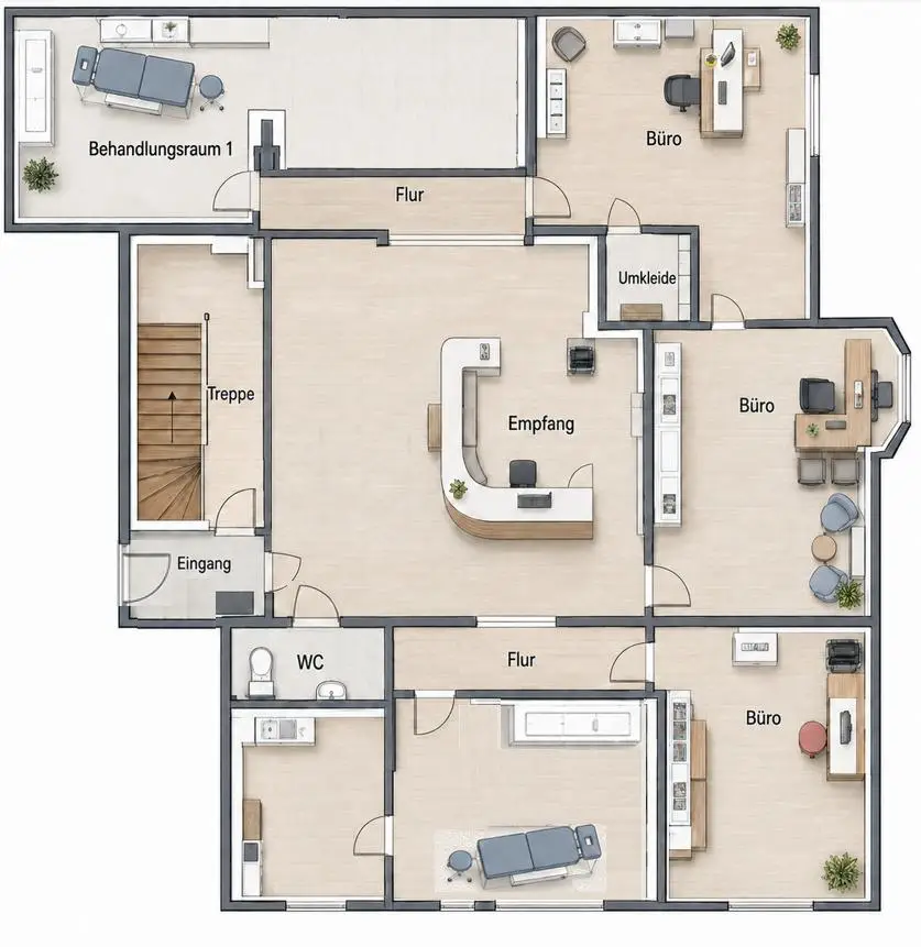 2D Grundriss EG