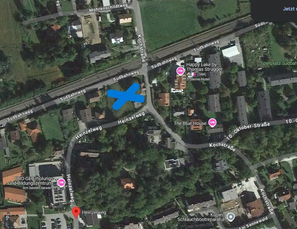 Parkbad Krumpendorf in wenigen Minuten fußläufig erreichbar