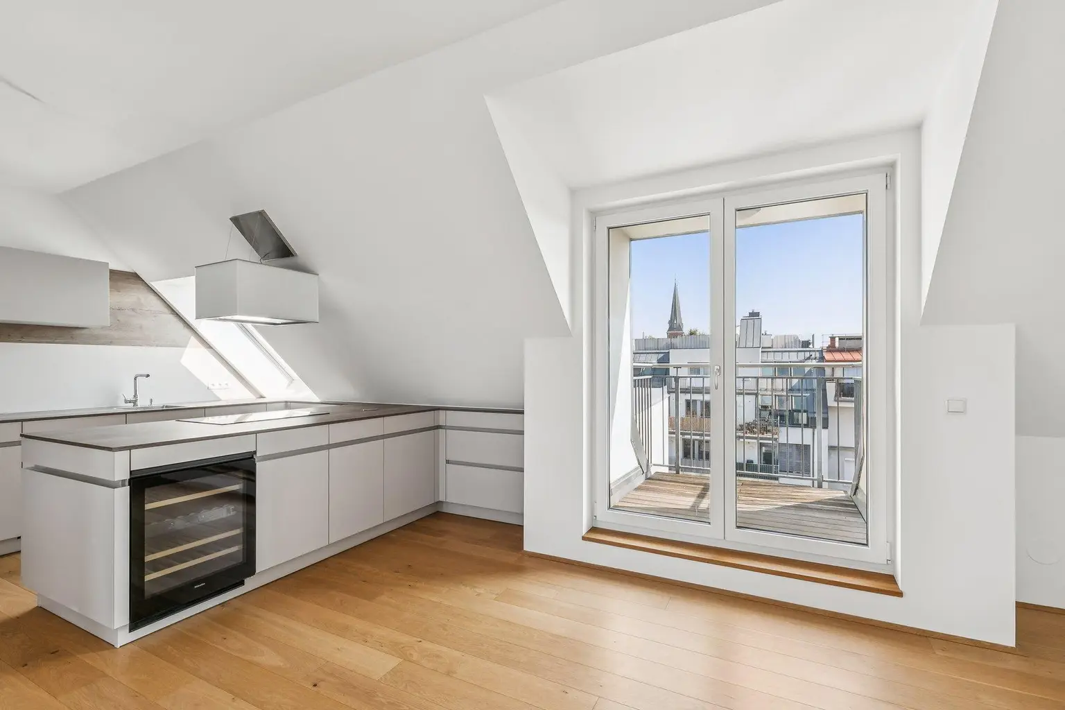 Wohnküche - Terrasse