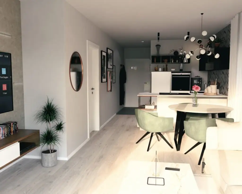 PROVISIONSFREI: Moderne 2-Zimmer-Wohnung mit Terrasse und Stadtblick in Ansfelden/Nettingsdorf