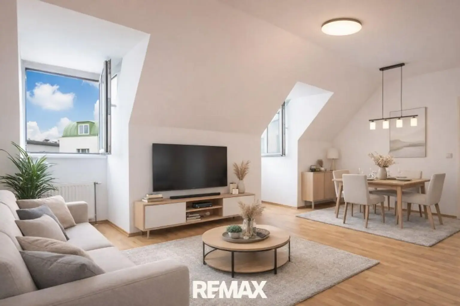 KI Visualisierung Wohnzimmer