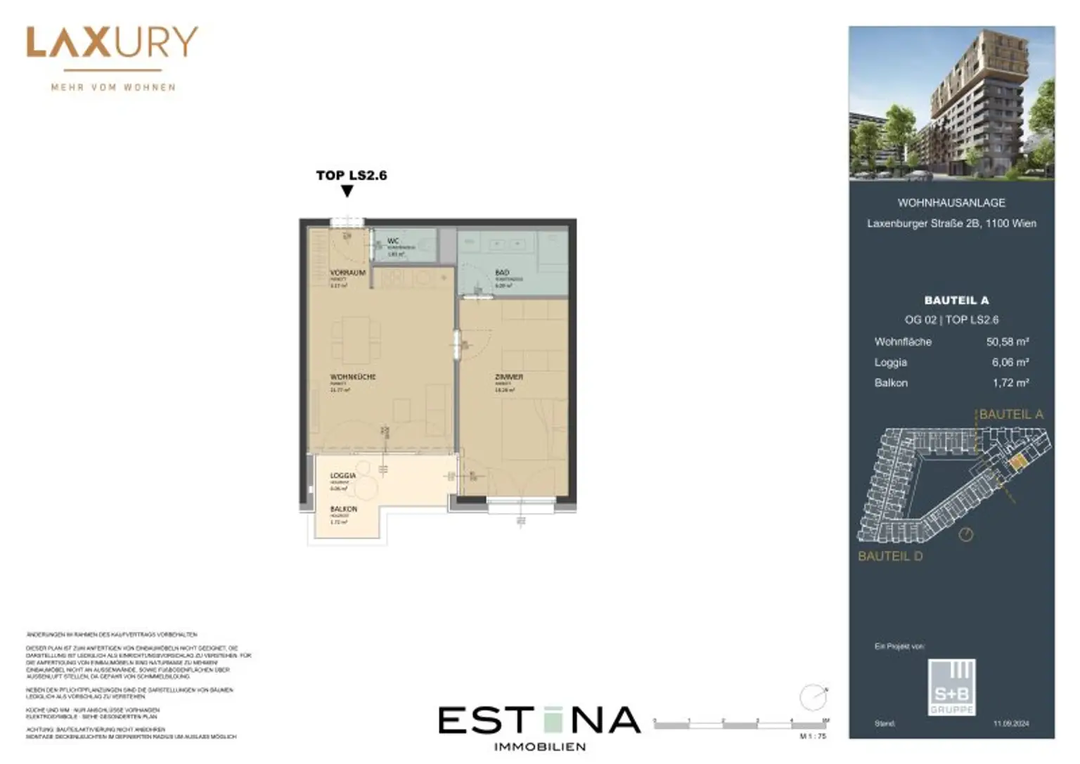 Provisionsfreie Neubauwohnung Nähe Therme Wien mit Smart-Home System - Nähe Sonnwendviertel
