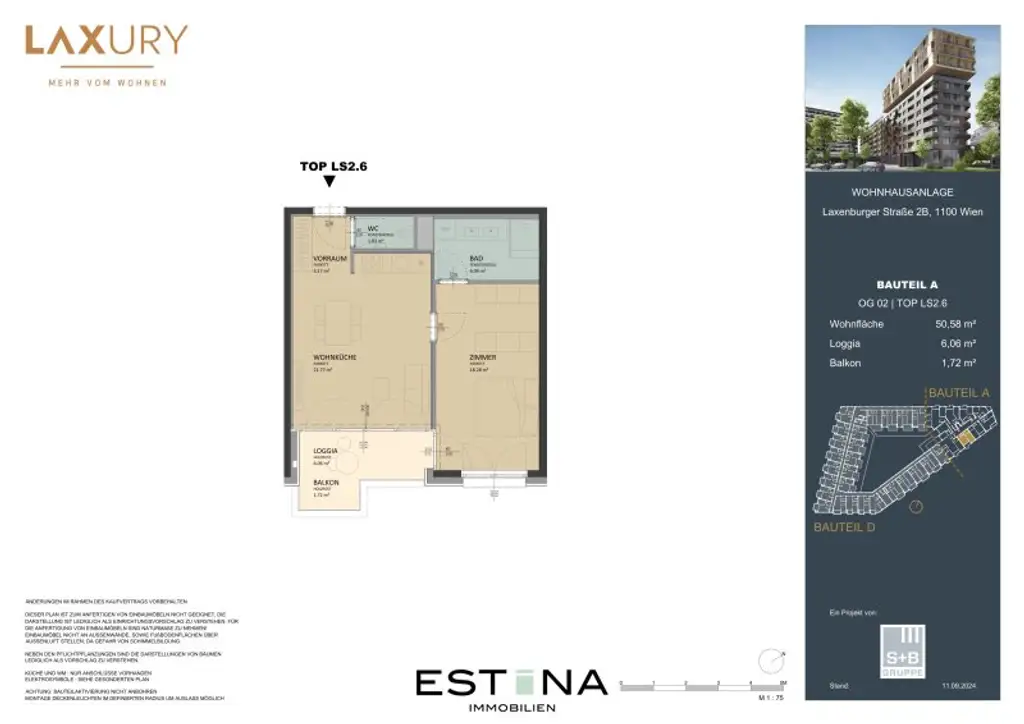 Provisionsfreie Neubauwohnung Nähe Therme Wien mit Smart-Home System - Nähe Sonnwendviertel