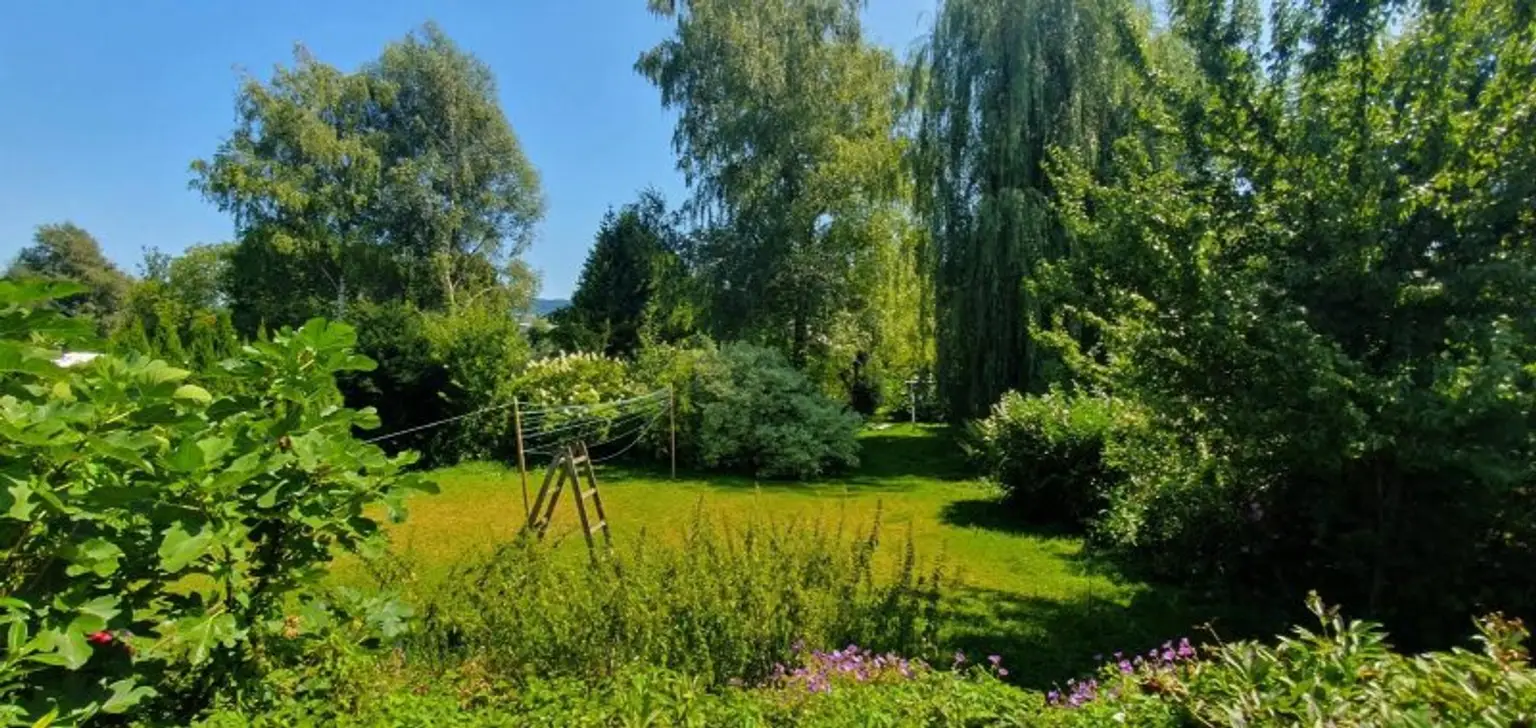 Ansicht - Kleines Einfamilienhaus mit Garage in grüner Oase Kauf Gneis Salzburg