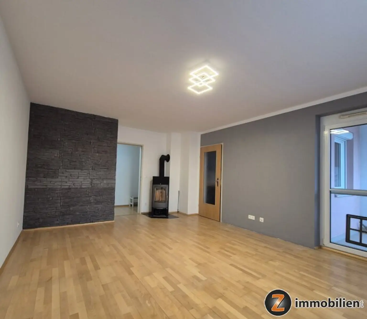 Schwedenofen im Wohnzimmer