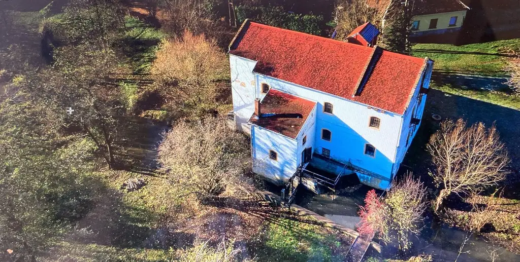 Historische Mühle mit eigener Stromversorgung in Südungarn