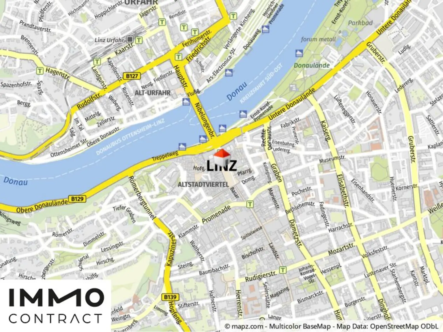 Geolyzer Kartenausschnitt