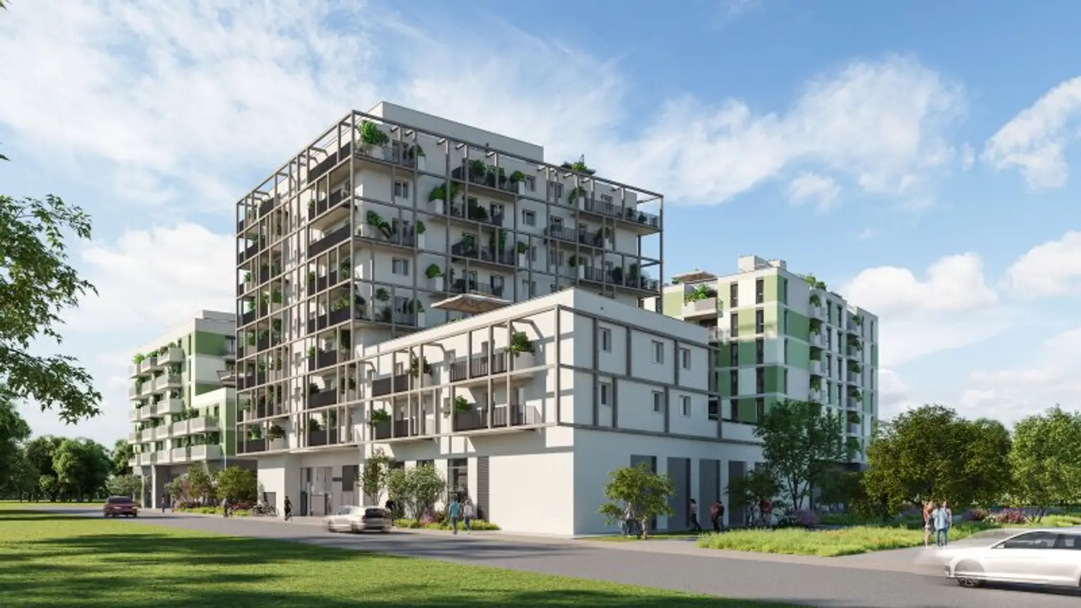 Der Beste Platz im Viertel - An der Schanze 25 - Begehrtes Wohnprojekt nahe Obere Alte Donau - Auf Eigengrund