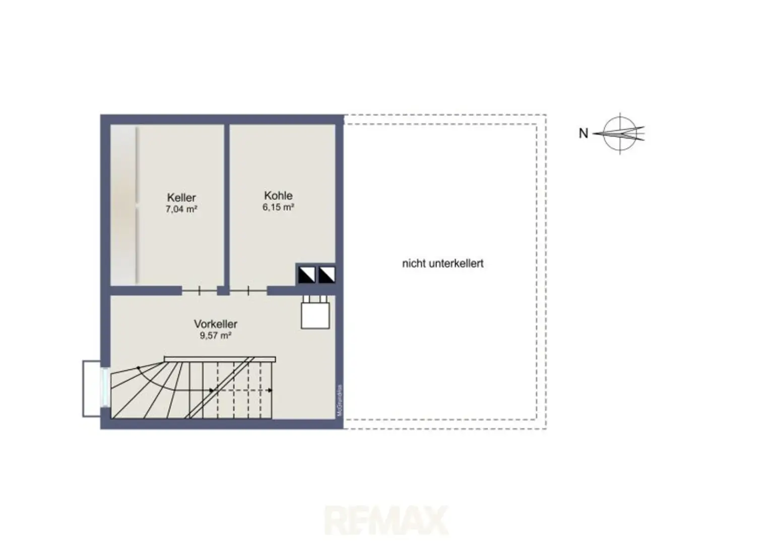 schematischer Grundriss KG