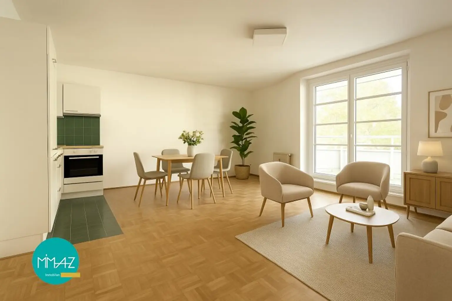 LOGGIA-LIVING! Mehr Wohnkomfort auf kompaktem Raum! 41m² Wohnglück mit Schrankraum & sonnigem Extra! Ab sofort beziehbar!