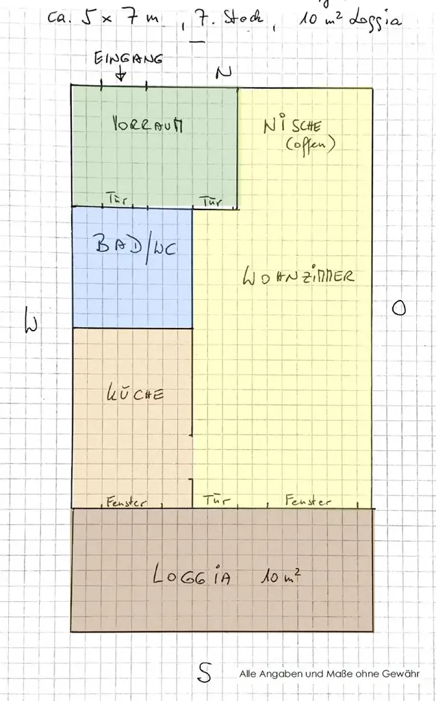 Plan-Skizze
