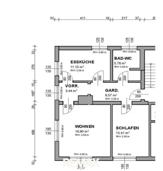 Grundrissplan