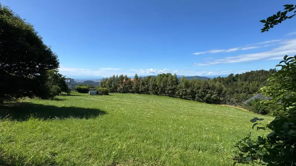 Baugrundstück mit sonniger Aussichtslage, 8045 Zösenberg, nahe Graz!