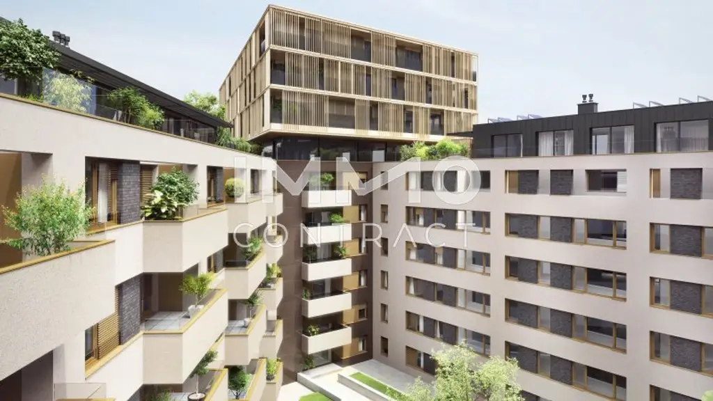 Hauptbahnhof: 4. Stock - Durchdachte Zweizimmer-Wohnung - PROVISIONSFREI