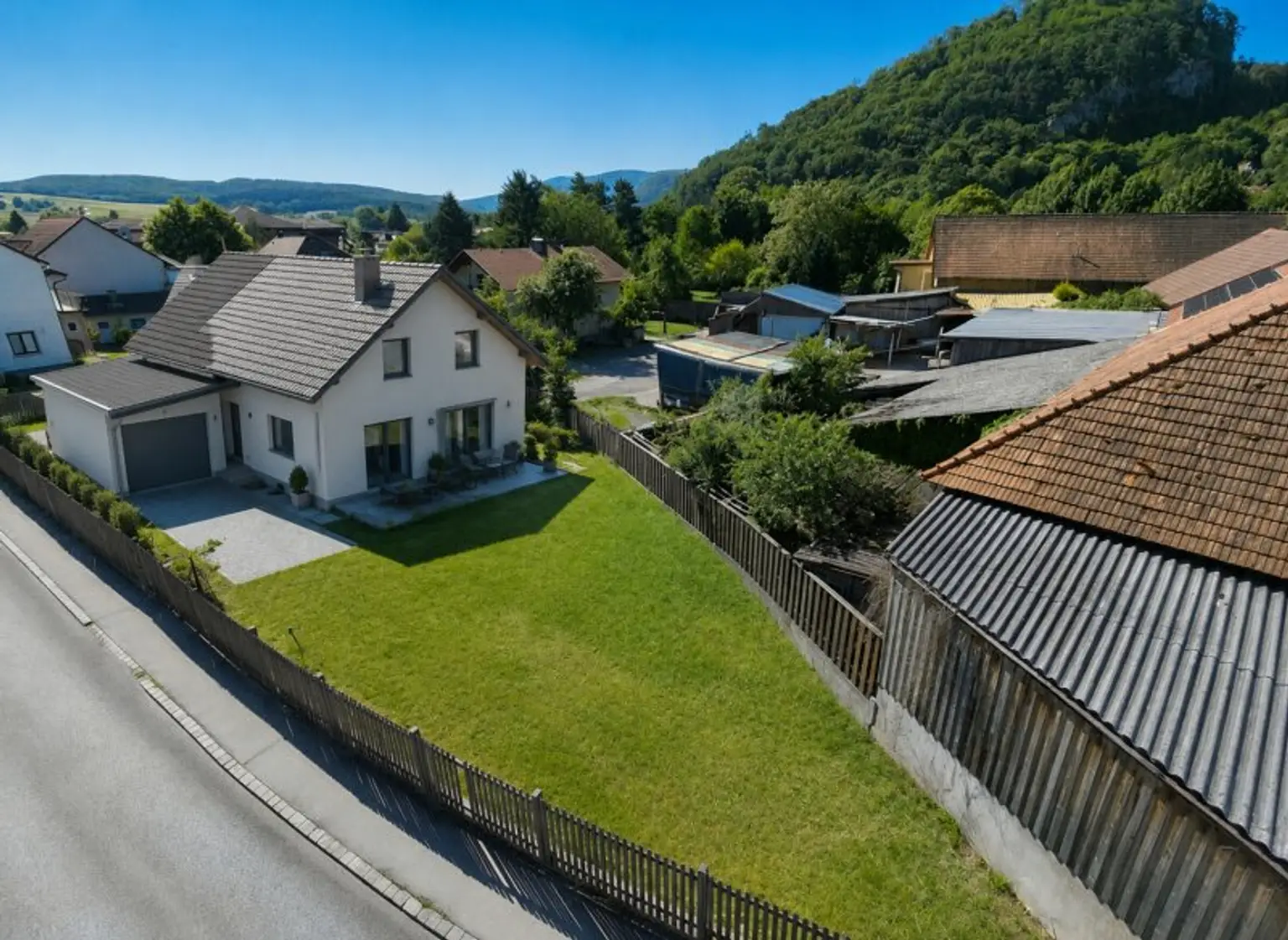 Visualisierung mit Haus