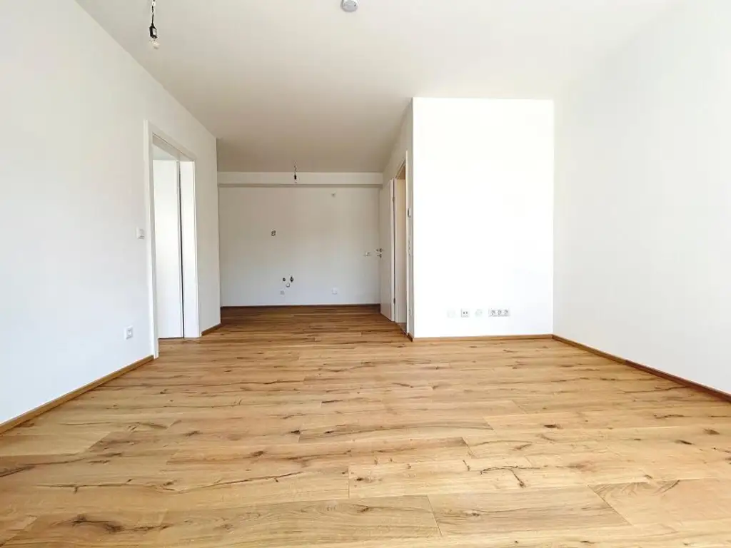 Provisionsfreie, klimatisierte Dachgeschosswohnung nahe der UNO-City – 2 Terrassen, Fitnessraum, PKW-Stellplatz – Erstbezug