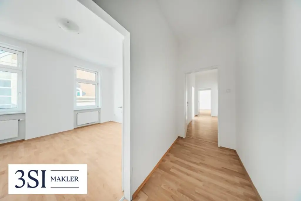 Klausgasse 46: Geräumige 3-Zimmer-Altbauwohnung in ruhiger Seitengasse des 16. Bezirks