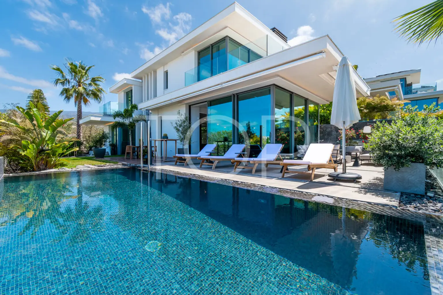 Amazing luxury villa with garden and private pool in Las Atalayas de Abama