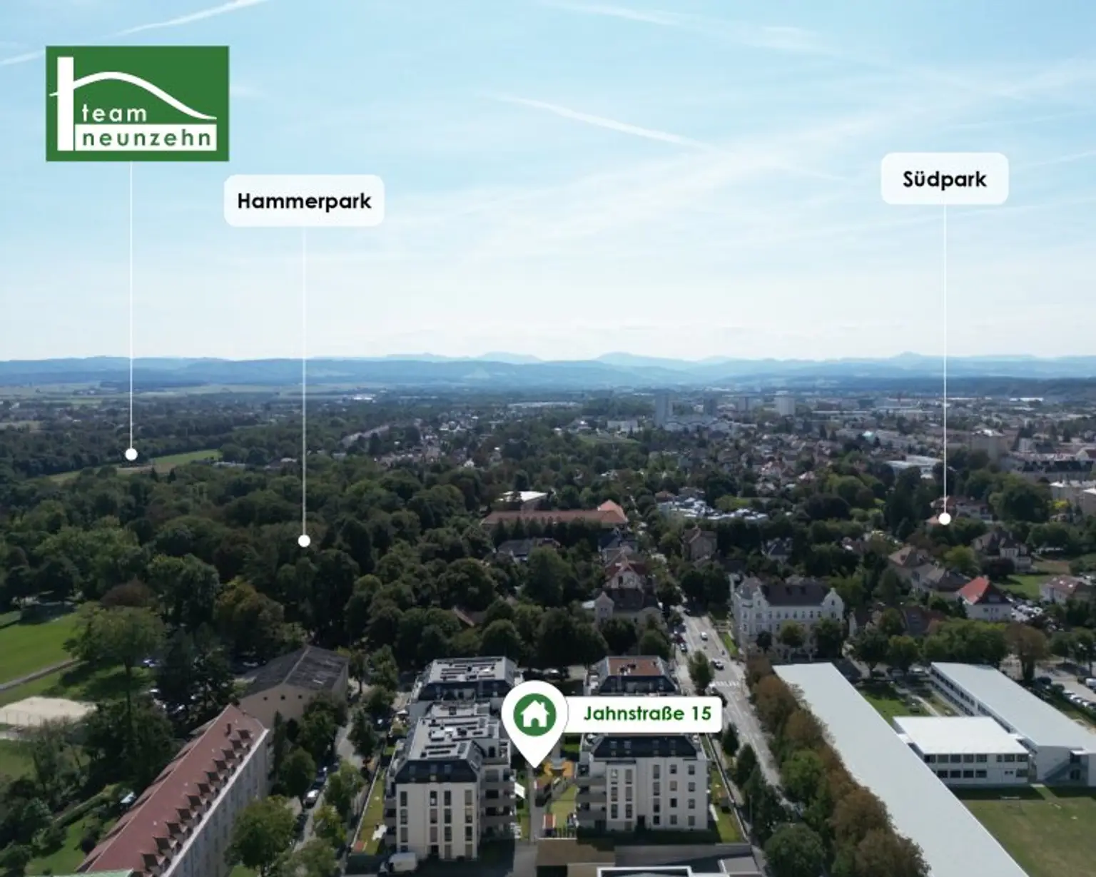 Jahngründe – Die traumhafte Wohnoase mitten in der Stadt