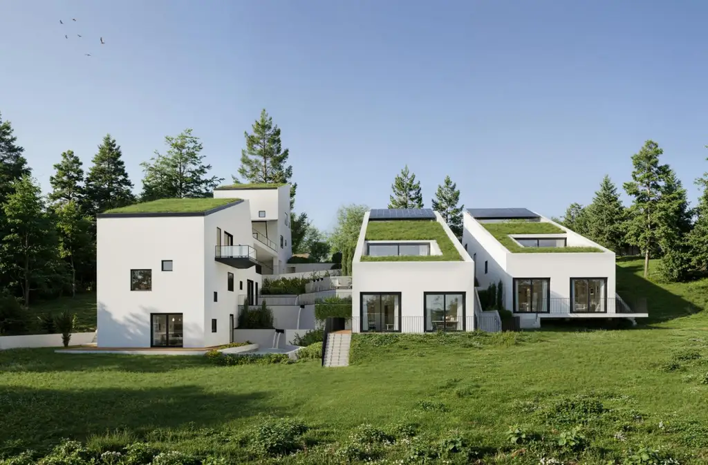 Haus mit großen Terrassen und schönem Ausblick! Neubauprojekt in Waltendorf!